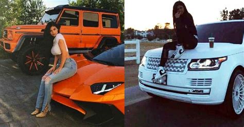 Kylie Jenner Takes Car Out in Mind